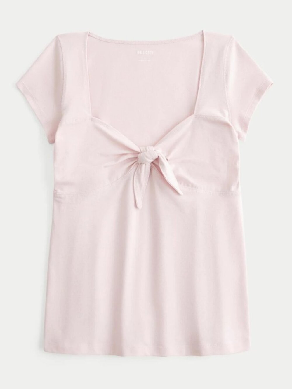 Hollister Easy Tie Bust Babydoll Top XS
